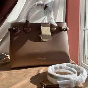 Burberry Medium Banner House Check Bag